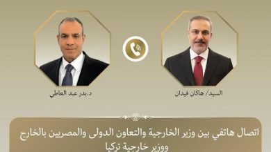 صورة وزير الخارجية ونظيره التركي لبحث خفض التصعيد ودعم الحلول الدبلوماسية بالمنطقة