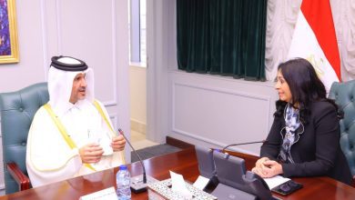 صورة وزيرة التضامن تستقبل سفير قطر بالقاهرة لبحث تعزيز التعاون في مجالات الحماية الاجتماعية