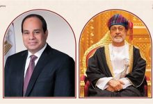صورة السيسي والسلطان هيثم يبحثان تطورات المنطقة ويؤكدان أهمية الدفع نحو الحلول الدبلوماسية