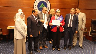صورة مصلحة الضرائب المصرية تحتفي بالعاملين المتفوقين علميًا ورياضيًا من حملة الماجستير والدكتوراه والمتميزين في الأنشطة الرياضية