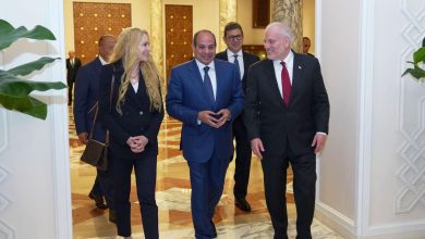 صورة الرئيس السيسي: التنسيق المصري الأمريكي ركيزة أساسية لاستقرار الشرق الأوسط