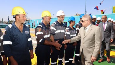 صورة الفريق أسامة ربيع  : “فخر 1” تدعم قدرات مصر في الاستكشاف البترولي وخدمات الطاقة البحرية