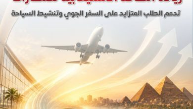 صورة طفرة بالمطارات المصرية تدعم السياحة وتستوعب نمو السفر الجوي