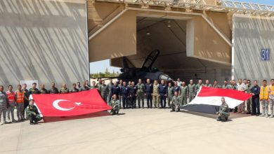 صورة إنطلاق فعاليات التدريب الجوى المشترك المصرى التركى بمصر