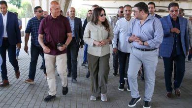 صورة وزيرة الإسكان تتابع تنفيذ خطوط انحدار الصرف الصحي بالقاهرة الجديدة وربطها بمحطة الجبل الأصفر