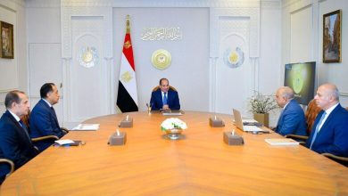 صورة الرئيس السيسى يتابع مشروعات الكهرباء ويؤكد أهمية توطين صناعة الطاقة المتجددة