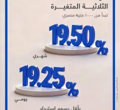 صورة بنك قناة السويس يطرح شهادة جديدة بعائد يصل إلى 19.5%
